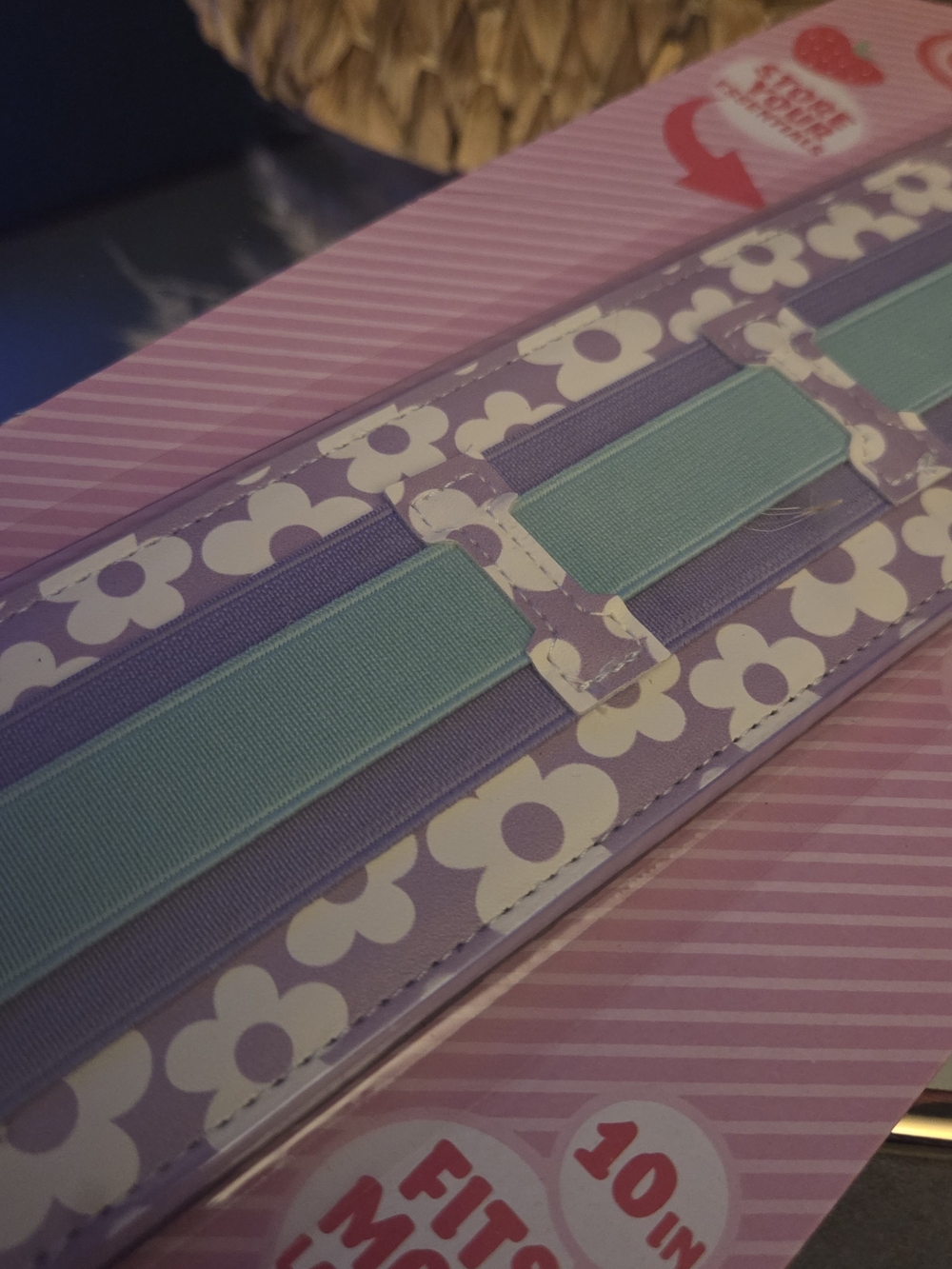 Cute Coquette Laptop Organizer | Kawaii Floral Tech Accessory Holder NWT - Picture 3 of 7